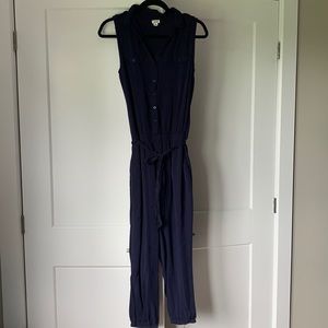 Garage Cropped Jumpsuit